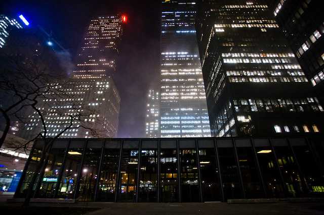 Some photos from Toronto's foggiest night of the year. #fogTO